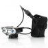 CREE XM L U2 5000 Lumen front bike light with 4800mAh battery pack and rear 5LED light to keep you visible and safe on and off the roads