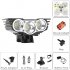 CREE XM L U2 5000 Lumen front bike light with 4800mAh battery pack and rear 5LED light to keep you visible and safe on and off the roads