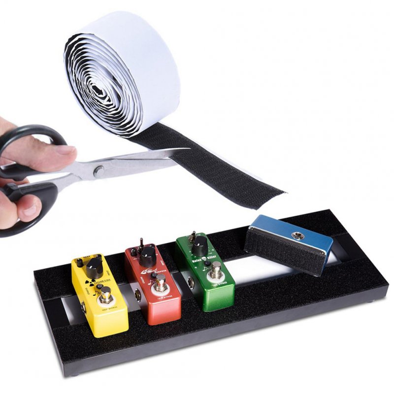 Mounting Tape Guitar Part Power-Grip Pedalboard Electric Guitar Effector Effect Pedal Mounting Tape Hook + Loop LOOP+HOOK