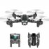 CSJ S167 GPS 2 4G WIFI FPV Drone with 4K Camera 3 battery