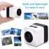 CUBE360 Outdoor WIFI Mini Sports Camera   HD Panoramic 360 Degree Waterproof Action Camera  Black