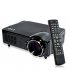 CVAK E155 BLACK  A truly multimedia projector for you to input HDMI  VGA  SCART  Composite and Component AV devices and start viewing them in big screen  