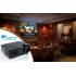 CVAK E155 BLACK  A truly multimedia projector for you to input HDMI  VGA  SCART  Composite and Component AV devices and start viewing them in big screen  