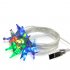 CVCW G387  Brighten up your home or office and add some color to your life with these beautiful USB Powered Crystal Sparkling Color Stars 