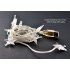 CVCW G387  Brighten up your home or office and add some color to your life with these beautiful USB Powered Crystal Sparkling Color Stars 