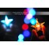 CVCW G387  Brighten up your home or office and add some color to your life with these beautiful USB Powered Crystal Sparkling Color Stars 
