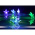 CVCW G387  Brighten up your home or office and add some color to your life with these beautiful USB Powered Crystal Sparkling Color Stars 