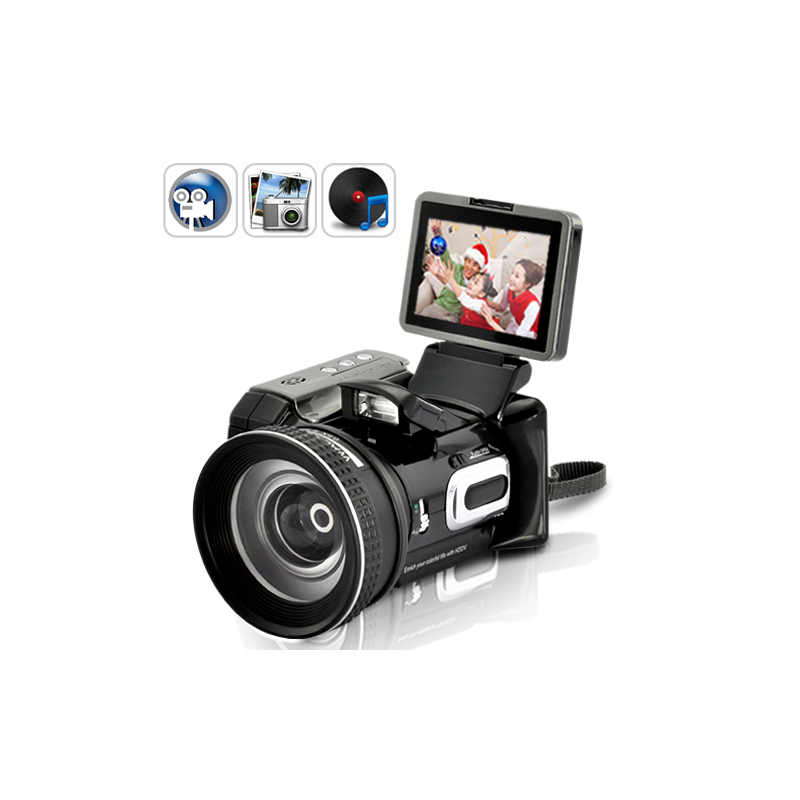 Digital Camcorder with Telescopic Zoom