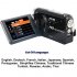 CVGT DV18 N1  Stylish HD camcorder with motion detection and a 3 inch LCD touch screen  