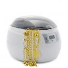 CVKE G114 N1  New model Ultrasonic Cleaner with stainless steel bowl for perfect cleaning of jewelry  watches  glasses and other valuables 