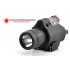 CVKW G372  Tactical LED Flashlight with Red Laser Sight for you to simultaneously illuminate and aim the target under low light conditions  