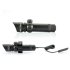 CVKW G407  Tactical Red Laser Gun Sight with multiple mounting options for your flashlight  another laser sight  and other handgun accessories 
