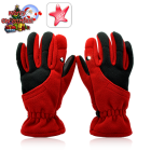 CVLJ LT79  These cool looking gloves are made of polar fleece for ultimate warmth and comfort  Plus they come with anti slip protection on both finger and   