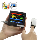 CVLT H59  Simple yet effective  this Portable Oximeter Heart Rate monitor measures the saturated level of oxygen in your blood and your heart beat per minute