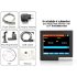 CVLT H59  Simple yet effective  this Portable Oximeter Heart Rate monitor measures the saturated level of oxygen in your blood and your heart beat per minute