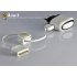 CVPI A27 N1  Introducing the 3 in 1 USB Adapter and Charger Set for your iPhone  iPod  and iPad  This handy kit comes with everything you need to charge   