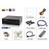 CVPN E206  multimedia player supports SuperSpeed USB3 0 Data transfer  plays file formats including Blu ray ISO   and streams Youtube to your TV  