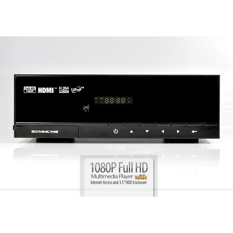 1080P HD Multimedia Player and HDD Case