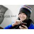 CVPT G402  Don t worry about the cold and be happy with this retro rasta design Beanie Hat with built in headphones  Warm and stylish  this beanie hat   
