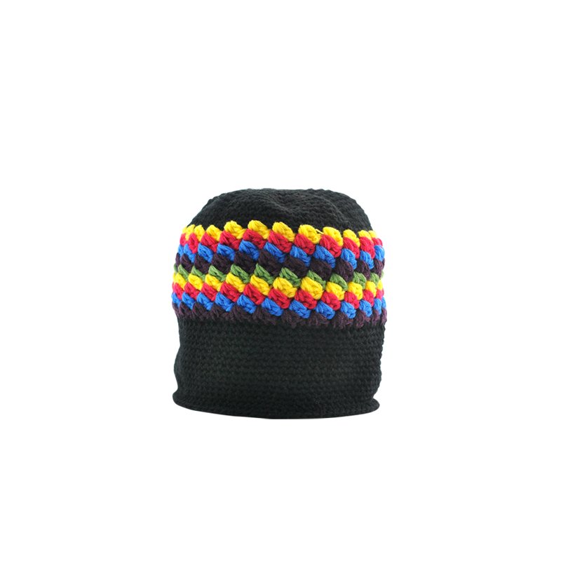 Rasta Style Hat with Built-in Headphones
