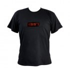 CVSB G345 M  LED Shirt with Time and Programmable Message Display  Don t be afraid to show off your inner geek  