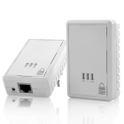 CVSB K184  HomePlug Powerline Mini Ethernet Bridge 200Mbps  Give every room with a power outlet easy access to high speed internet 