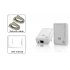 CVSB K184  HomePlug Powerline Mini Ethernet Bridge 200Mbps  Give every room with a power outlet easy access to high speed internet 