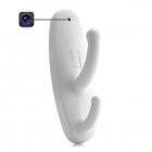 CVSD I96 White  This wall mountable clothes hanger looks and works just like an ordinary clothes hanger  but hidden within is a high resolution pinhole video