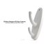 CVSD I96 White  This wall mountable clothes hanger looks and works just like an ordinary clothes hanger  but hidden within is a high resolution pinhole video