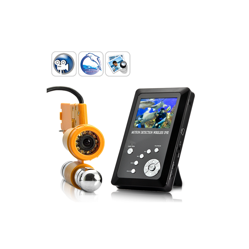 Underwater Video Camera with LCD and DVR