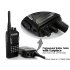 CVSL J71  Professional grade Walkie talkie with a bone conduction earpiece and push to talk finger button  Perfect for efficient  cheap  mass communication 
