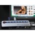 CVTK K158  new and improved Laptop Desk Buddy 3 0 comes with 7 USB 2 0 Ports  2 USB 3 0 Ports  as well as ports for all the major memory cards in the world  