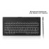 CVUD A130  Bluetooth Keyboard and Holder designed for iPad 2  iPad 3  Samsung Galaxy Tab  Asus Eee Pad  Xoom and other Android tablets for easy typing  