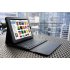 CVUD A89 2GEN  A stylishly made leather case that protects your precious iPad and provides you with a removable Bluetooth keyboard for easy typing 