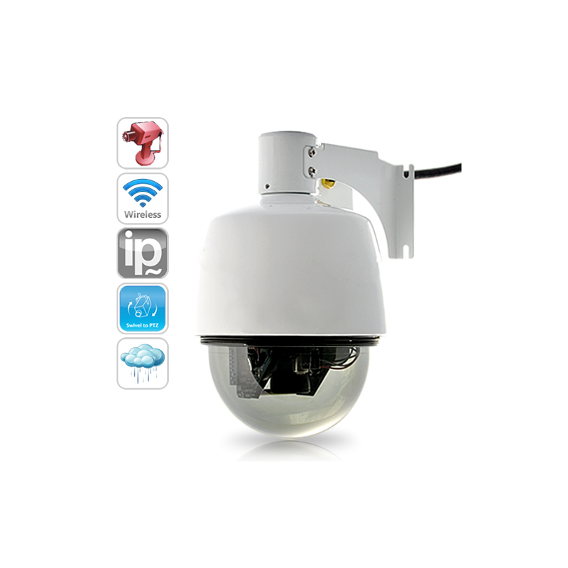 PTZ IP Camera with 3x Optical Zoom