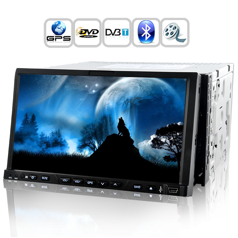 Road Wolf 7 Inch Car DVD with GPS/DVB-T