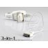 CVVM A124  3 in 1 Car AC USB Charger for iPhone  iPad  Samsung Galaxy Tab  Conveniently and easily keep your gadgets charged at home  in the office  and even   