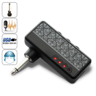 CVVW G328  It s a cool guitar amplifier  Enjoy guitar sound anywhere  anytime with this plug  n play portable guitar amplifier with earphone out and AUX in    