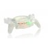 CVWQ G358  Add a colorful bite to your Christmas and New Year festivities with this Vampire Teeth Flashing Multicolor LED Mouthpiece  
