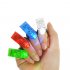 CVWQ G369  Be the life of the party with this Flashing Finger Beam LED Light Set  Featuring a red  green  blue  and white LED  these lights fit easily over   