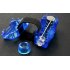 CVWQ G369  Be the life of the party with this Flashing Finger Beam LED Light Set  Featuring a red  green  blue  and white LED  these lights fit easily over   