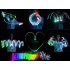 CVWQ G369  Be the life of the party with this Flashing Finger Beam LED Light Set  Featuring a red  green  blue  and white LED  these lights fit easily over   