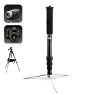 CVWR G355  Benro Classic Aluminum Monopod with 4 Twist Lock Leg Sections to offer the ultimate in strength  lightweight  fast action  and reliable performance 
