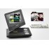 CVXE E208  Portable DVD Player with 7 Inch Screen and Copy Function  enjoy your favorite DVDs and videos on its 270 degree swivel screen