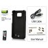 CVXF A123  4 4mm Ultra thin Backup Battery Power Pack Case for the top selling smartphone in the world   the Samsung Galaxy S2 i9100  Fits perfectly and   