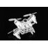 CX 10W Mini Drone is the worlds smallest camera drone and can be controlled directly form your Android or iOS smartphone  for Maximum fun and minimum prices