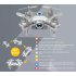 CX 10W Mini Drone is the worlds smallest camera drone and can be controlled directly form your Android or iOS smartphone  for Maximum fun and minimum prices