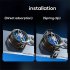 CX07 Cell Phone Cooler Mobile Phone Magnetic Radiator Cooling Fan Cell Phone Live Streaming Cooler 15W Semiconductor Radiator For Playing Games Watching Videos 