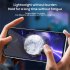 CX07 Cell Phone Cooler Mobile Phone Magnetic Radiator Cooling Fan Cell Phone Live Streaming Cooler 15W Semiconductor Radiator For Playing Games Watching Videos 