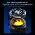 CX07 Cell Phone Cooler Mobile Phone Magnetic Radiator Cooling Fan Cell Phone Live Streaming Cooler 15W Semiconductor Radiator For Playing Games Watching Videos 